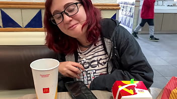 I owed my mate for lunch and repaid him with hook-up