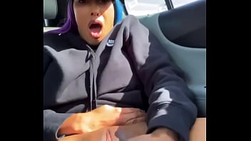 A big-titted MILF's mischievous ride in an Uber