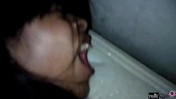 First-timer teen's surprise ass-fuck internal ejaculation after accidental fuck-hole nail