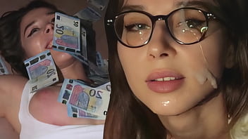 A cash-for-cum desperate school dame attempts a super-naughty challenge in raunchy fuck-a-thon vid