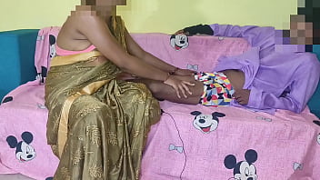 Babuji's wife shares Indian yam-sized cock in web series