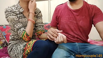 Witness as a youthfull wife is caught in a compromising position with another fellow in her husband's house