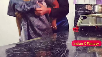 Inexperienced couple gets super-naughty in kitchen