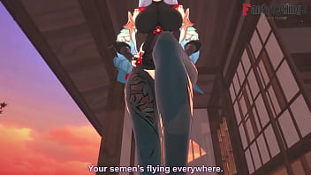Shenhe's footwork in Genshin Impact: Utter video available on PTRN Fantasy3