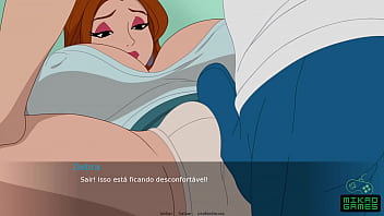Animation housewife's fat backside and bodacious Mummy in secret house episode 5