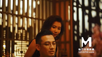 Asian massage parlor offers sensuous footjob and cowgirl positions