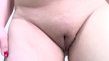 A chubby gal with phat udders changing into various satin lingerie, including semi-transparent ones